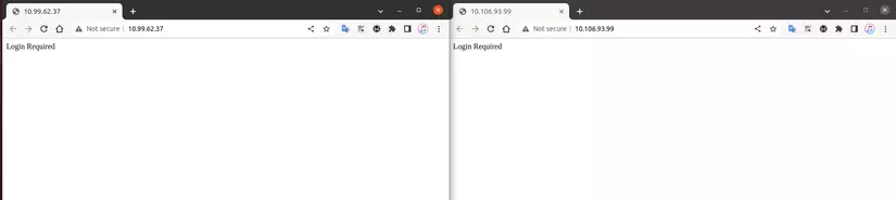 Both services now returning the same new message