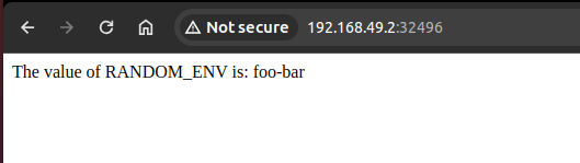 New environment variable value shown after reload
